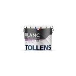 Peinture tollens ultra couvrant murs, plafonds et boiseries velours blanc 10l