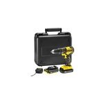 Perceuse � percussion sans fil brushless stanley fatmax mcd628d2k 18v - 2x2ah