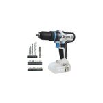 Perceuse  percussion sans fil mac allister 18v + 26 accessoires ( sans batterie)