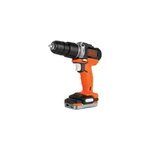 Perceuse visseuse  percussion sans fil black & decker bdchd12s1 - qw 12v 40nm 1x1, 5ah