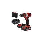 Perceuse visseuse sans fil einhell power x - change 18v te - cd 18 / 40 - 1 li 2 x 2ah