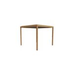Pergola bioclimatique autoportante manuelle salto alumin'home aluminium aspect bois - 3 x 3 m
