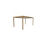 Pergola bioclimatique autoportante manuelle salto alumin'home aluminium aspect bois - 5 x 3 m