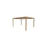 Pergola bioclimatique autoportante manuelle salto alumin'home aluminium aspect bois - 5 x 3, 5 m