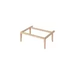 Pieds en chne pour meuble sous - vasque goodhome avela 60 cm
