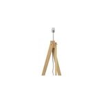 Pied de lampadaire effet bois brut nuuk corep e27 60x h. 139 cm