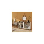 Pied de lit fuseau h. 150 mm x �58 mm verni