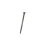 Pied de meuble fuseau en acier noir cime h. 71 cm