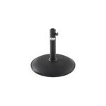Pied de parasol dailio en béton noir 15kg Pied de parasol dailio en béton noir 15kg