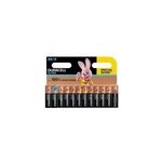 Pile alcaline aa (lr6) duracell, lot de 12