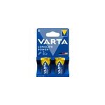 Pile alcaline c lr14 varta longlife power, lot de 2