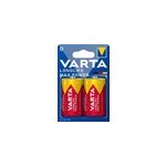 Pile alcaline d (lr20) varta long - life max power d, lot de 2