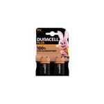 Pile alcaline 9v (6lr61) vendue par 2 duracell plus