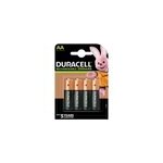 Pile rechargeable aa (lr6) duracell 2500mah, lot de 4