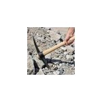 Pioche de terrassier avec manche en bois l. 90 cm