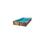 Piscine bois rectangulaire ubbink ibiza ldd 3, 5 x 6, 5 x h. 1, 40 m + bâche incluse Piscine bois rectangulaire ubbink ibiza ldd 3, 5 x 6, 5 x h. 1, 40 m + bâche incluse