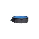 Piscine hors sol acier ronde 3, 70 m x h. 122cm gr� kit350gyd avec pompe