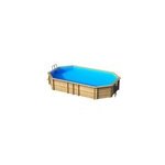 Piscine hors sol bois procopi weva 8, 40 x h. 1, 46 m