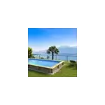 Piscine hors sol bois rectangulaire procopi weva 6 x 3 x h. 1, 46 m
