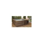 Piscine hors sol urbaine mypool 4, 20 x 3, 50 x h. 1, 33 m + couverture automatique