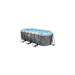 Piscine tubulaire ovale intex baltik 4, 00 x 2, 00 x h. 1, 22 m + purateur