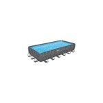 Piscine tubulaire rectangulaire bestway apx 365 732 x 366 x 132 cm avec pompe