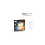 Plafonnier connecté dimmable bluetooth philips hue ip44 circulaire 2450lm 19, 2w blanc Plafonnier connecté dimmable bluetooth philips hue ip44 circulaire 2450lm 19, 2w blanc