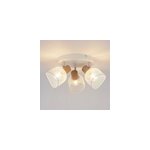 Plafonnier spot 3 lumières e14 25w corep ottawa blanc h. 16. 5 x Ø22 cm Plafonnier spot 3 lumières e14 25w corep ottawa blanc h. 16. 5 x Ø22 cm