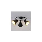 Plafonnier spot 3 lumières e14 40w corep dock ip20 h. 20 cm Plafonnier spot 3 lumières e14 40w corep dock ip20 h. 20 cm