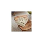 Plaid doux effet bouclette blanc cru l. 200 x l. 150cm