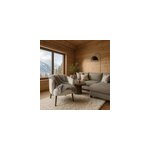 Plaid en fausse fourrure ultra doux gris 200x130 cm Plaid en fausse fourrure ultra doux gris 200x130 cm