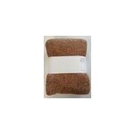 Plaid polyester l. 150 x l. 200 cm tricot camel