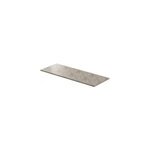 Plan de toilette l. 120 x l. 45 x p. 2 cm effet marbre beige cadlia