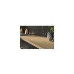 Plan de travail agglomr effet chne l. 240 x l. 63, 5 x p. 2, 8 cm