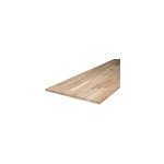 Plan de travail chne massif l. 250 x l. 65 x p. 3, 6 cm