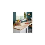 Plan de travail en ch�ne massif l. 250 x l. 65 x �p. 2, 6 cm