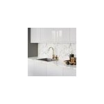 Plan de travail stratifi� aspect quartzite goodhome berberis l. 300 x �p. 3, 8 cm