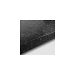 Plan de travail stratifi� granit noir izee l. 246 cm x l. 63, 5 cm x �p. 38 mm