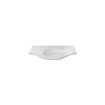 Plan vasque verre vague version centre 138 cm
