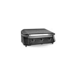 Plancha gaz en fonte 7kw cozze 800 avec couvercle