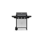 Plancha gaz sur chariot ex 3 br�leurs campingaz