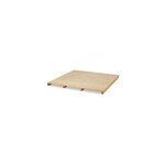 Plancher bois naturel pour abri de jardin klikstrom mokau de surface intérieure de 2, 40m² Plancher bois naturel pour abri de jardin klikstrom mokau de surface intérieure de 2, 40m²
