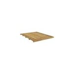 Plancher bois trait autoclave pour abri de jardin klikstrom belaa de surface intrieure de 4, 3m
