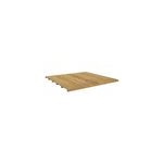 Plancher bois trait autoclave pour abri de jardin klikstrom belaa de surface intrieure de 7, 3m