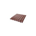 Plaque acier tuile rouge quicktile - sedpa france