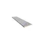 Plaque b�ton biface pour cl�ture motif maquis effet pierres s�ches, l. 184 x h. 36 cm x �p. 35 mm