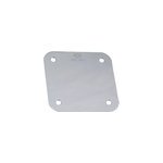 Plaque borgne bricard cache perage 70 x 70 mm