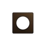Plaque de finition 1 poste schneider electric odace touch s540802l coloris bronze avec liseré anthracite ... Plaque de finition 1 poste schneider electric odace touch s540802l coloris bronze avec liseré anthracite ...