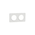 Plaque de finition 2 postes schneider electric odace touch s520804 coloris blanc l. 156 x p. 10 x h. ... Plaque de finition 2 postes schneider electric odace touch s520804 coloris blanc l. 156 x p. 10 x h. ...