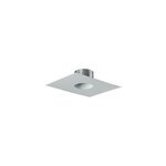 Plaque de finition tubage blanc � 80 mm 20x40 cm